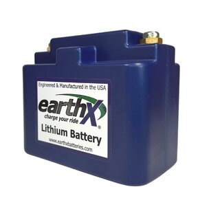 EarthX ETX12A 13,2V 4Ah LiFePO4 Starterbatterie