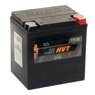 INTACT Bike-Power HVT-02 / YIX30L-BS 66010-97A 12V 30Ah AGM / SLA Motorrad Starterbatterie