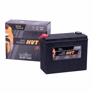 INTACT Bike-Power HVT-06 / YTX24HL-BS 66010-82B  12V 23Ah AGM / SLA Motorrad Starterbatterie