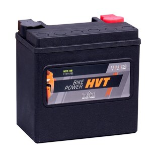 INTACT Bike-Power HVT-08 / YTX14-BS 65948-00 12V 14Ah AGM / SLA Motorrad Starterbatterie